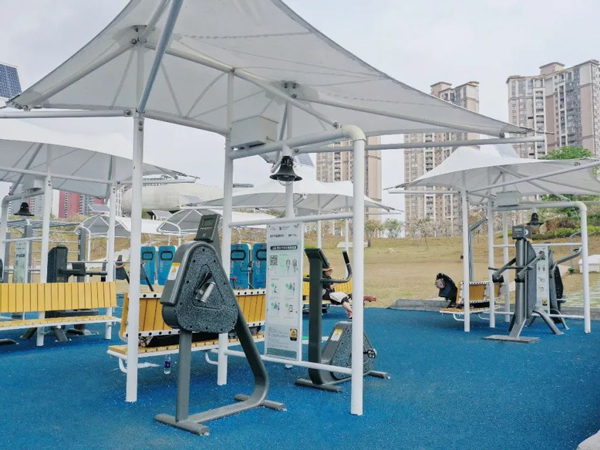 龙华区智能健身设施正式开放