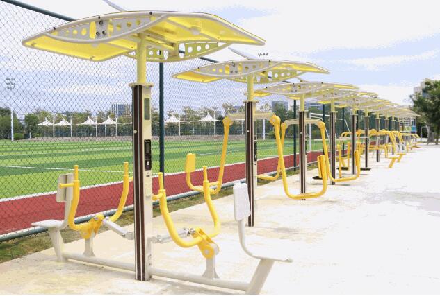 滨海新城智慧体育公园建设完成